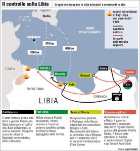 INFOGRAFICA: dalle speranze della Rivoluzione all'avanzata dell'Isis gli ultimi quattro anni in Libia