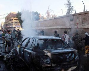 33 killed in car bombing at Yemen police academy