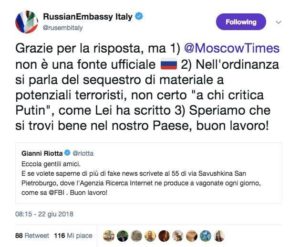ambasciata russa riotta