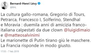 tweet bernard-henry levy