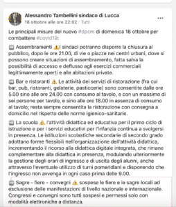 screen pagina facebook Tambellini