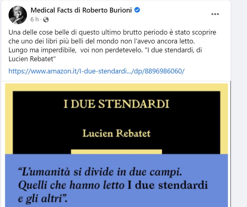 Burioni Rebatet, fascista