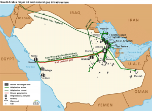 Saudi-oil-gas-infrastructure-map