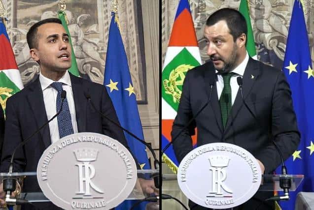 Risultati immagini per governo giallo verde a tempo