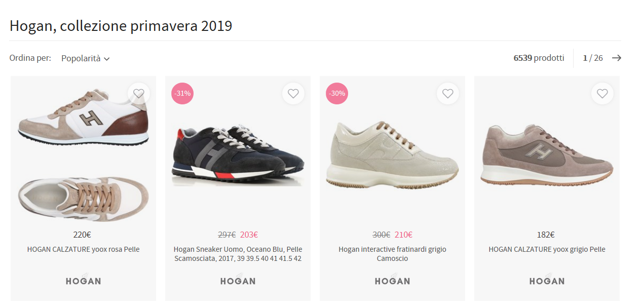 catalogo hogan 2019