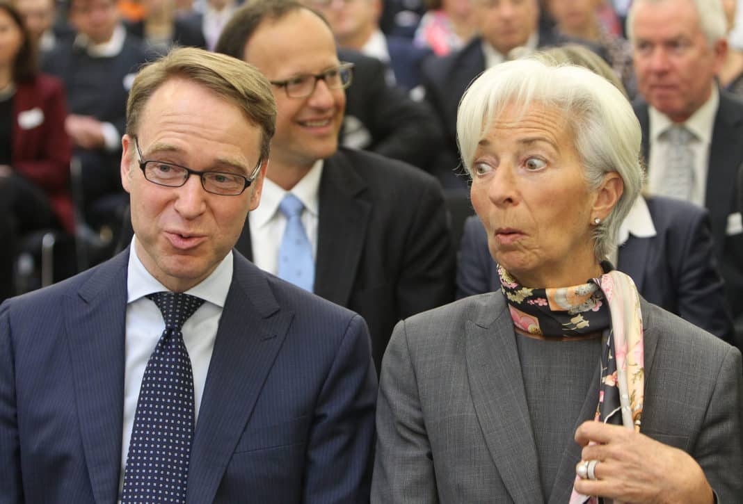 bce lagarde weidmann