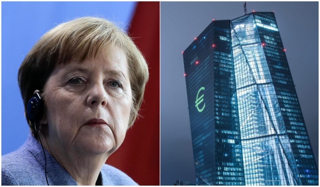 Angela Merkel Bce