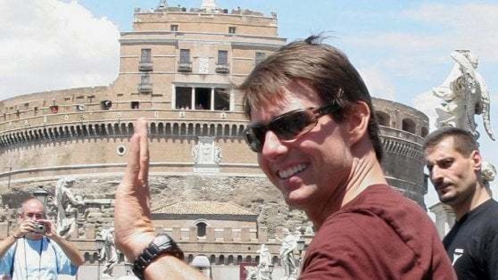 Tom Cruise a Roma