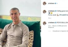 Ronaldo ha le idee chiare: “Il tampone è una stronzata. Mi sento bene” Ronaldo