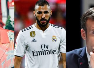 Francia, monta la polemica: like di Bakayoko e Benzema alla foto di Macron calpestato Macron giocatori francesi