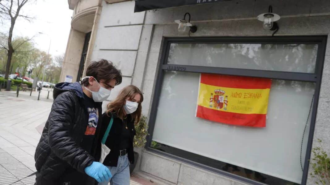 spagna mascherina