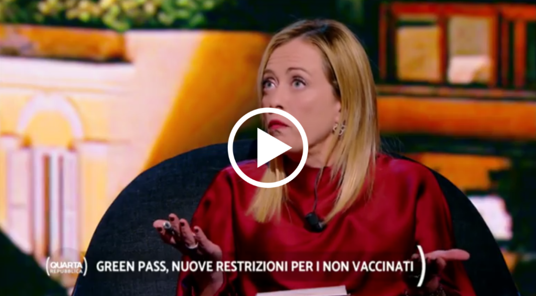 Meloni vaccino