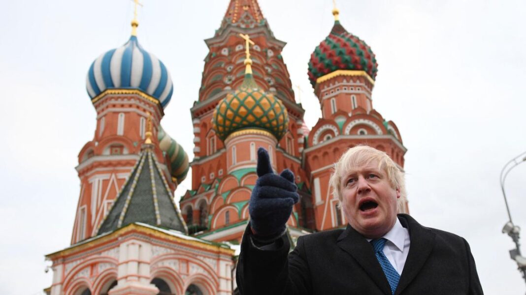 johnson vietato russia, mosca