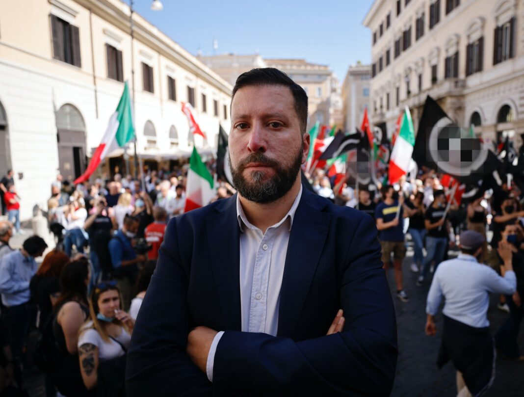 luca marsella casapound corteo