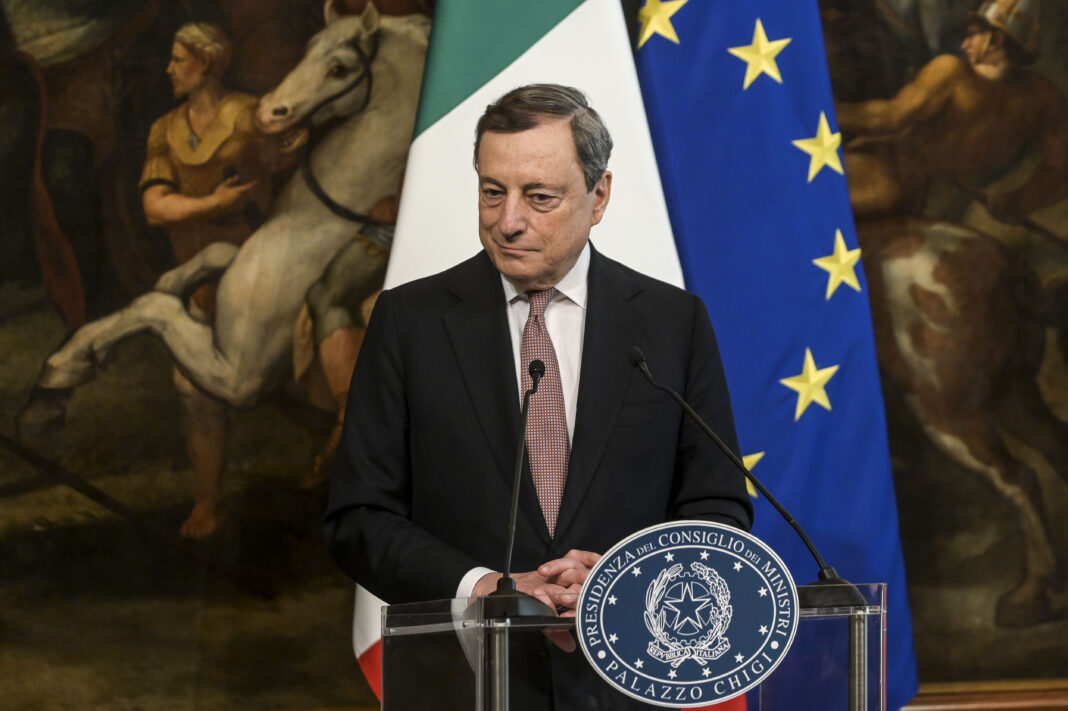 Mario Draghi inutile viaggio negli usa