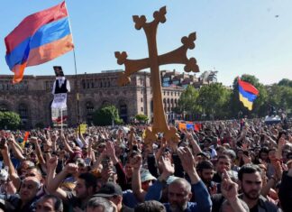 armenia primo ministro, rivolta