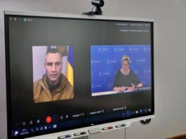 sindaco fake kiev videoconferenza