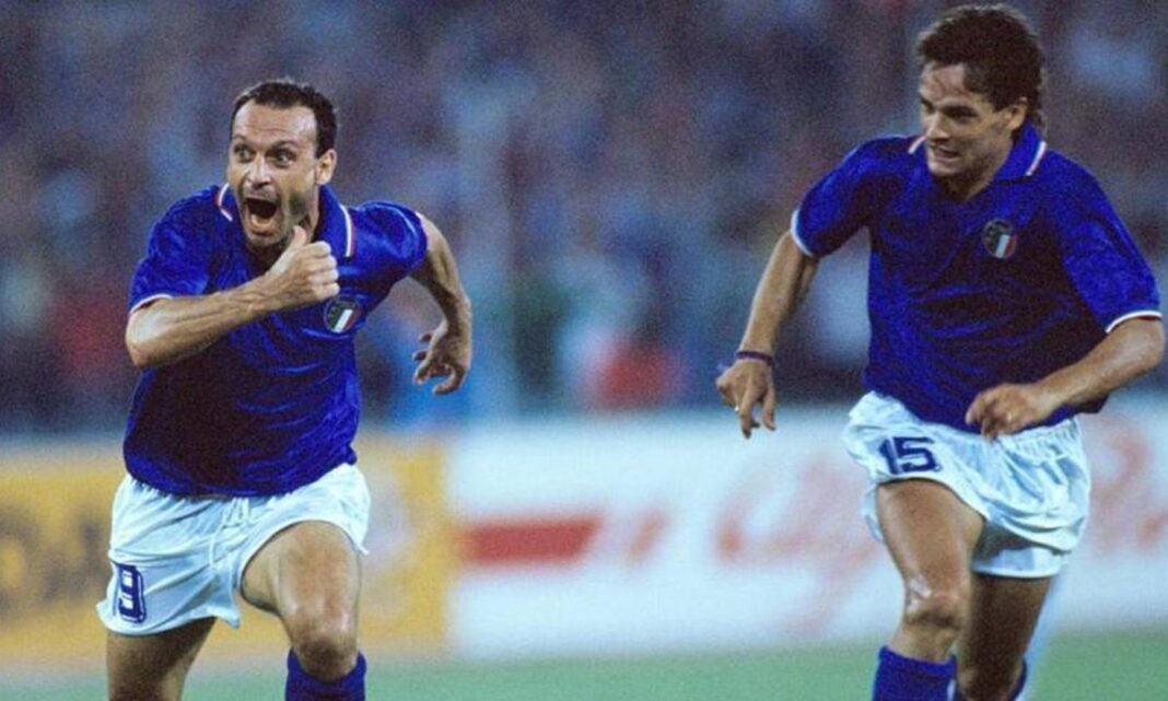 baggio schillaci, nazionale