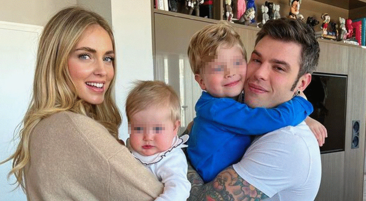 ferragni bambini figli