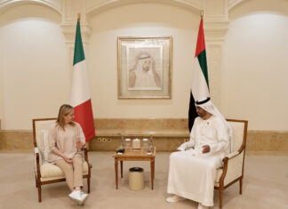 Meloni viaggio Emirati Arabi
