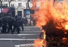 parigi scontri