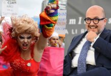 La grande beffa: il Pride di Napoli si fa nel palazzo da ristrutturare coi soldi stanziati da Sangiuliano Sangiuliano