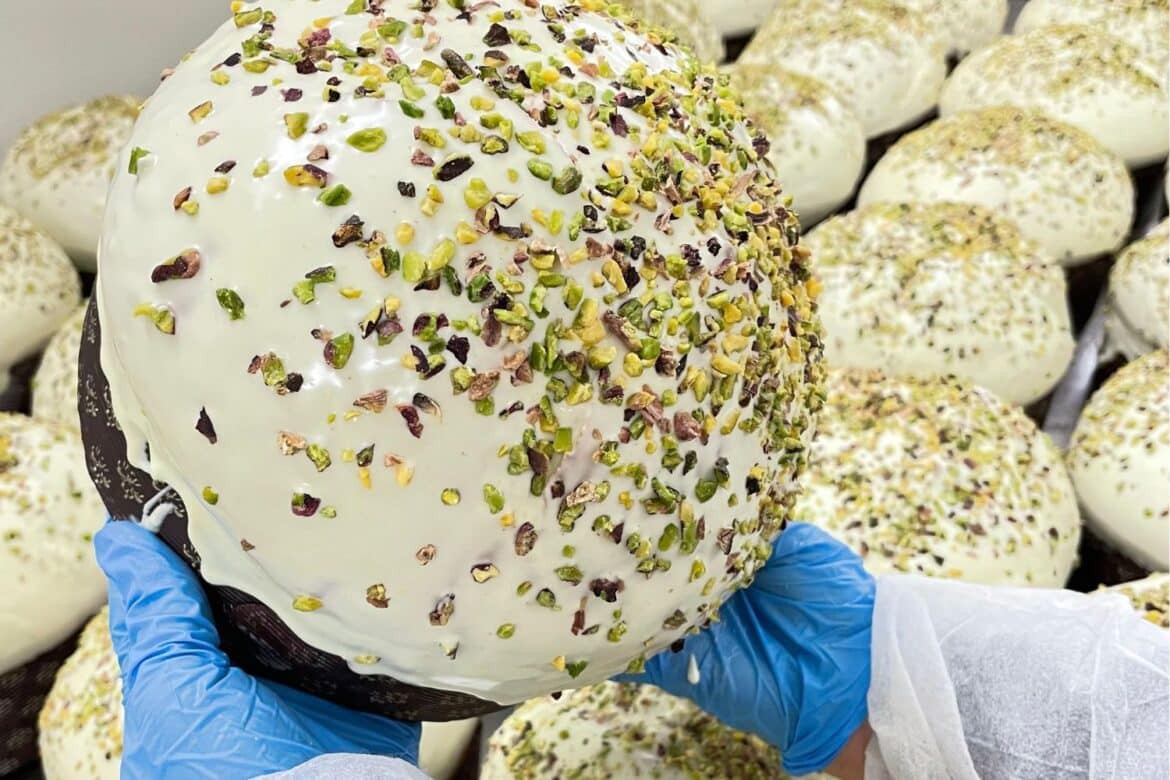 Panettone pistacchio