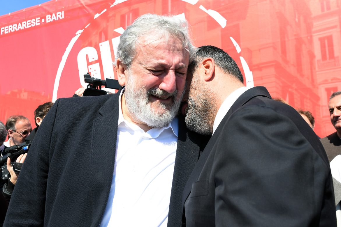 Emiliano Decaro sinistra