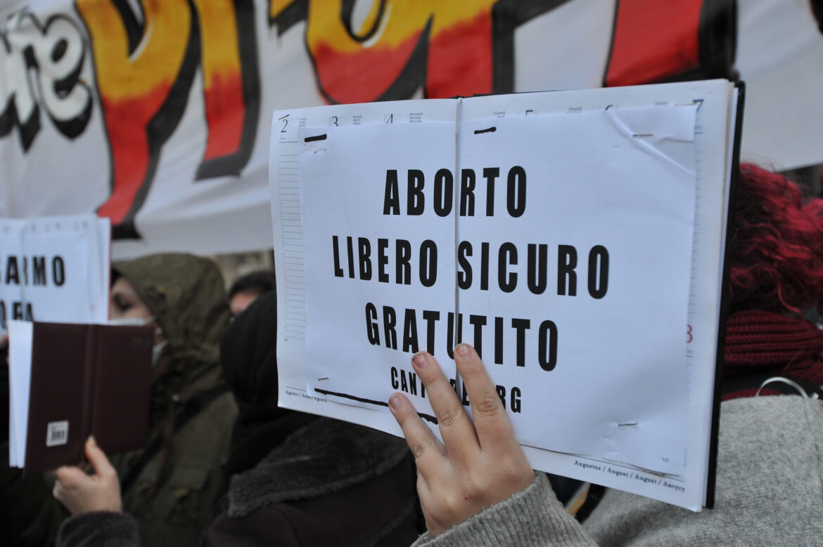 sinistra aborto