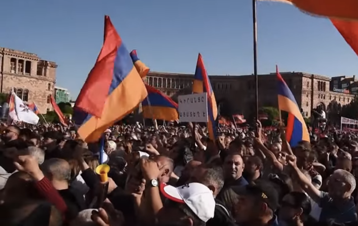Armenia Georgia proteste