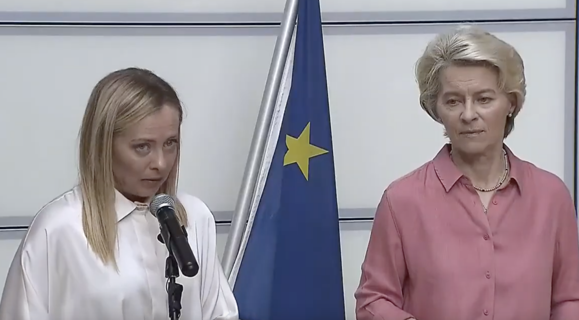 Meloni Von der Leyen