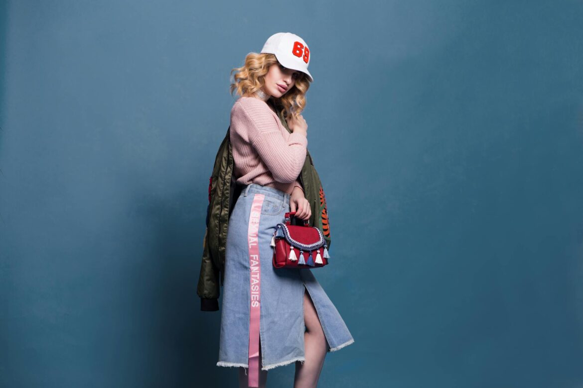 woman wearing white cap