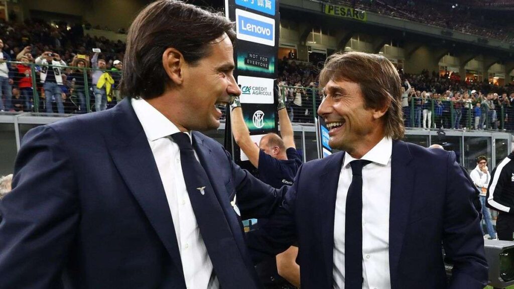 Inter, Inzaghi e Conte 25 anni dopo di nuovo rivali per lo scudetto Inter, Inzaghi e Conte 25 anni dopo di nuovo rivali per lo scudetto