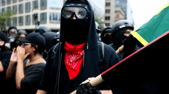 Trump antifa Soros