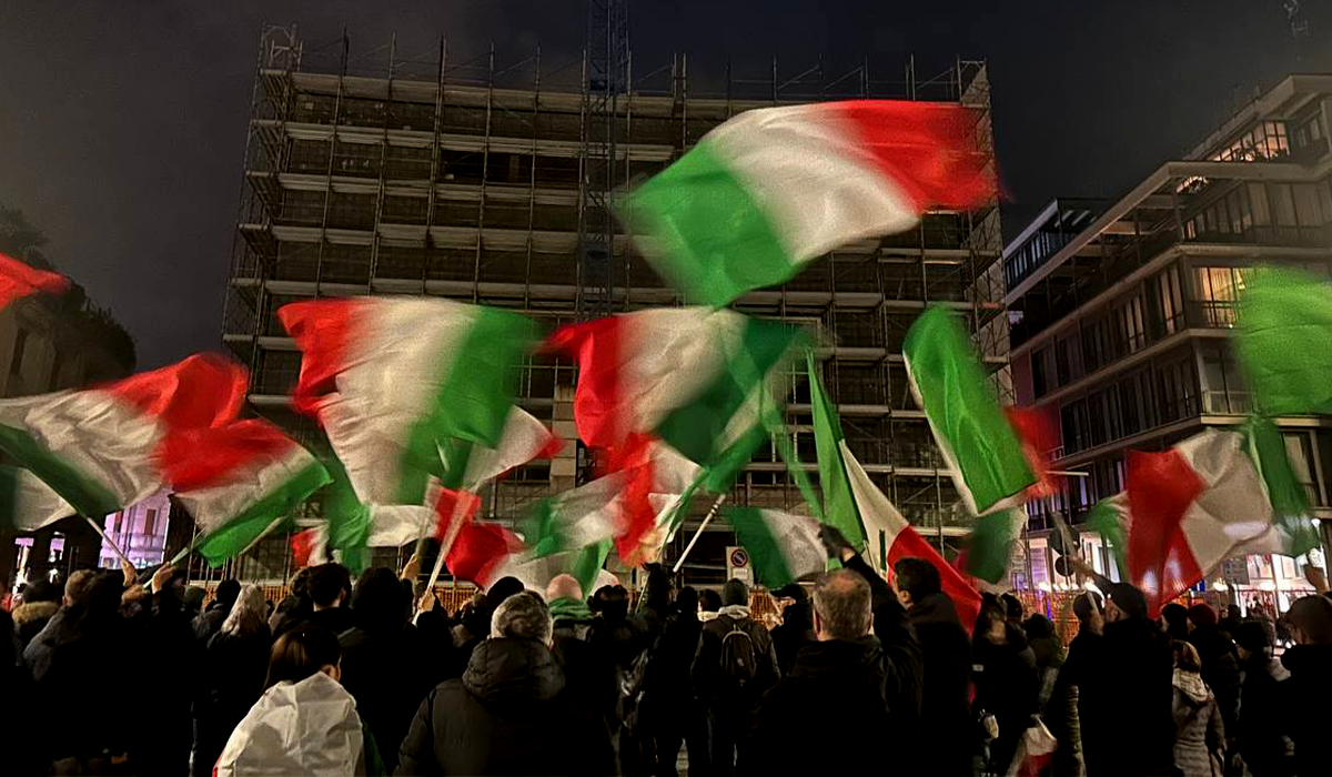 Gallarate, la remigrazione in piazza nonostante i goffi tentativi di Anpi e Pd