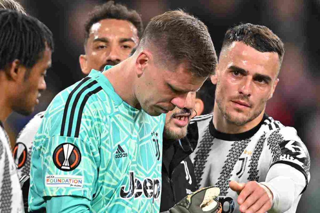 Juventus: Szczesny punge i bianconeri