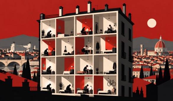 caro affitti città di sinistra