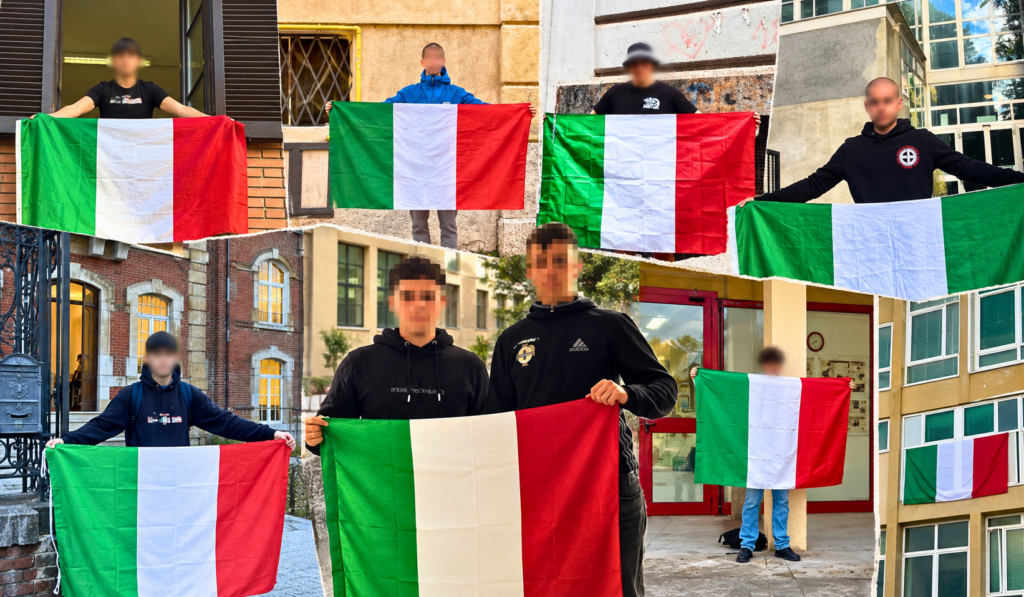 qui 232 italia tricolori nelle scuole l8217azione degli studenti contro chi vuole fare come in francia da Ilprimatonazionale.it qui 232 italia tricolori nelle scuole l8217azione degli studenti contro chi vuole fare come in francia